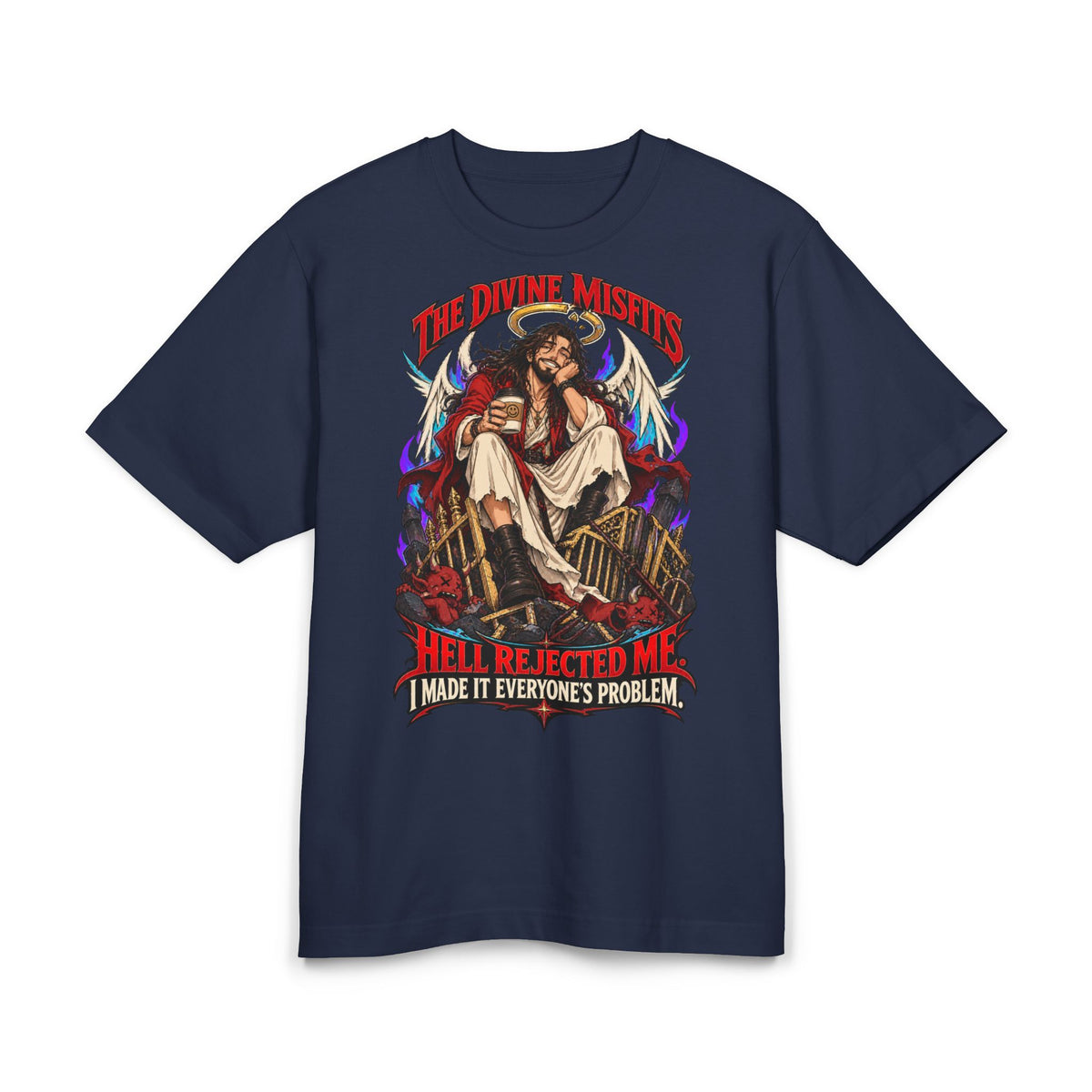 Anime Revival — Hell Rejected Me Heavy Tee