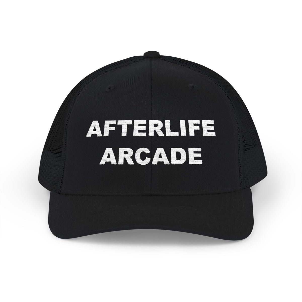 Afterlife Arcade — Embroidered Trucker Cap