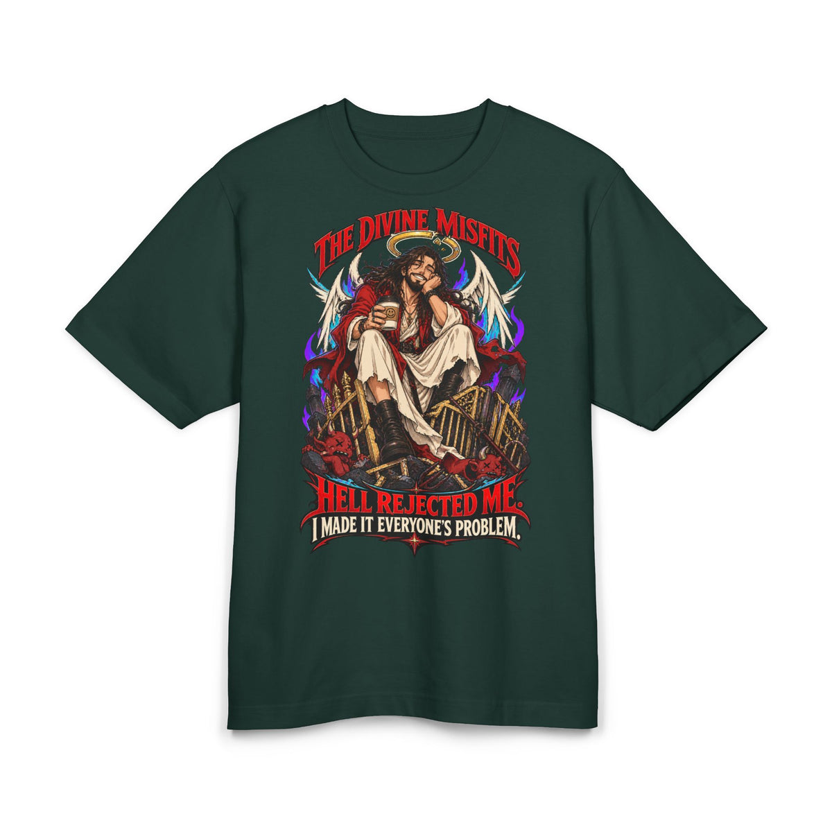 Anime Revival — Hell Rejected Me Heavy Tee