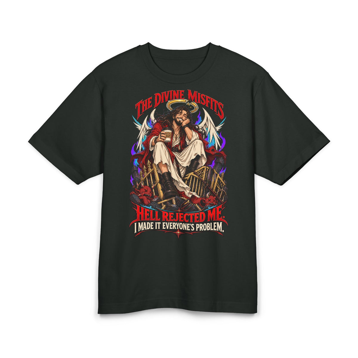Anime Revival — Hell Rejected Me Heavy Tee