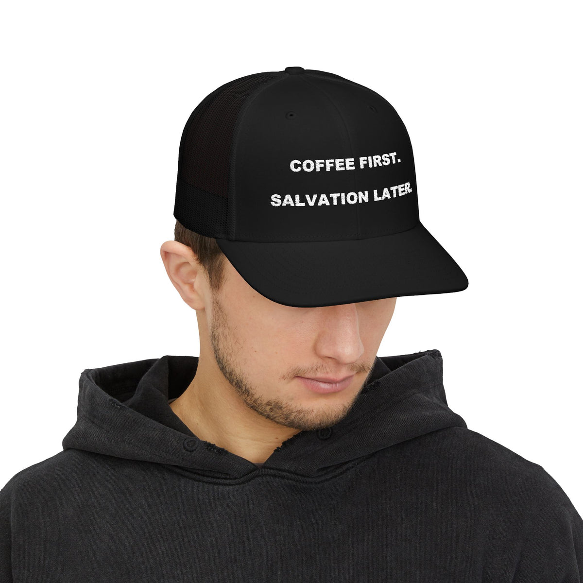 Saints on Their Last Nerve — Embroidered Trucker Cap