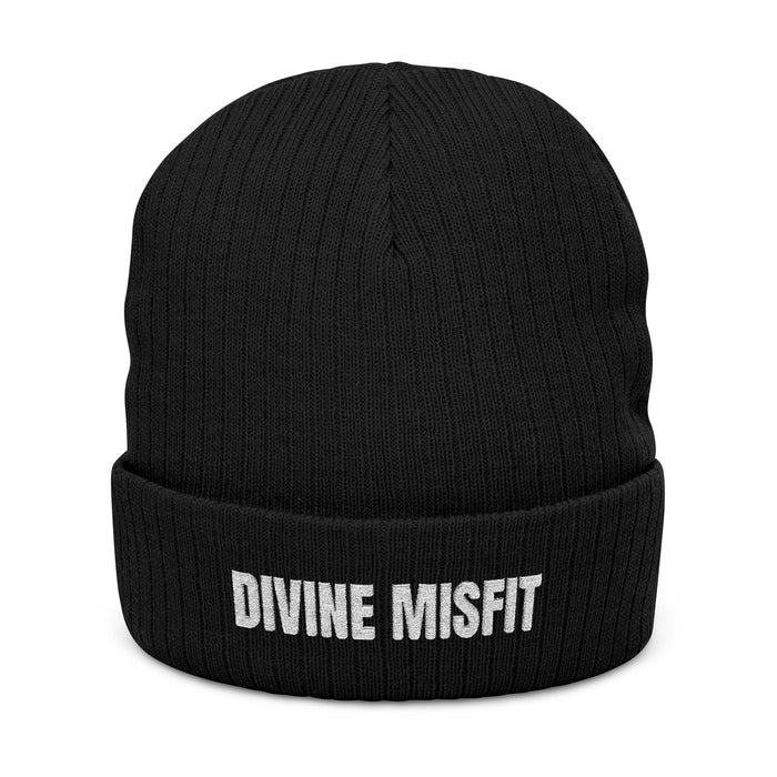 Divine Misfit — Ribbed Beanie